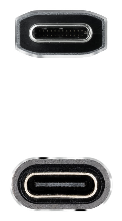 Nanocable - Cabo USB 3.2 Gen2x2 Nanocable 100W 4K/60Hz USB-C M/F 1.5 M