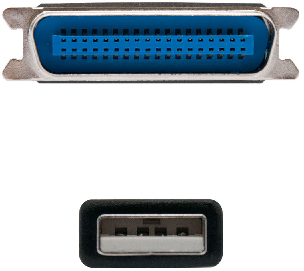 Nanocable - Cabo Conversor Nanocable USB Impressora Paralela A/M CN36(IEEE1284)/M 1.5 M Preto