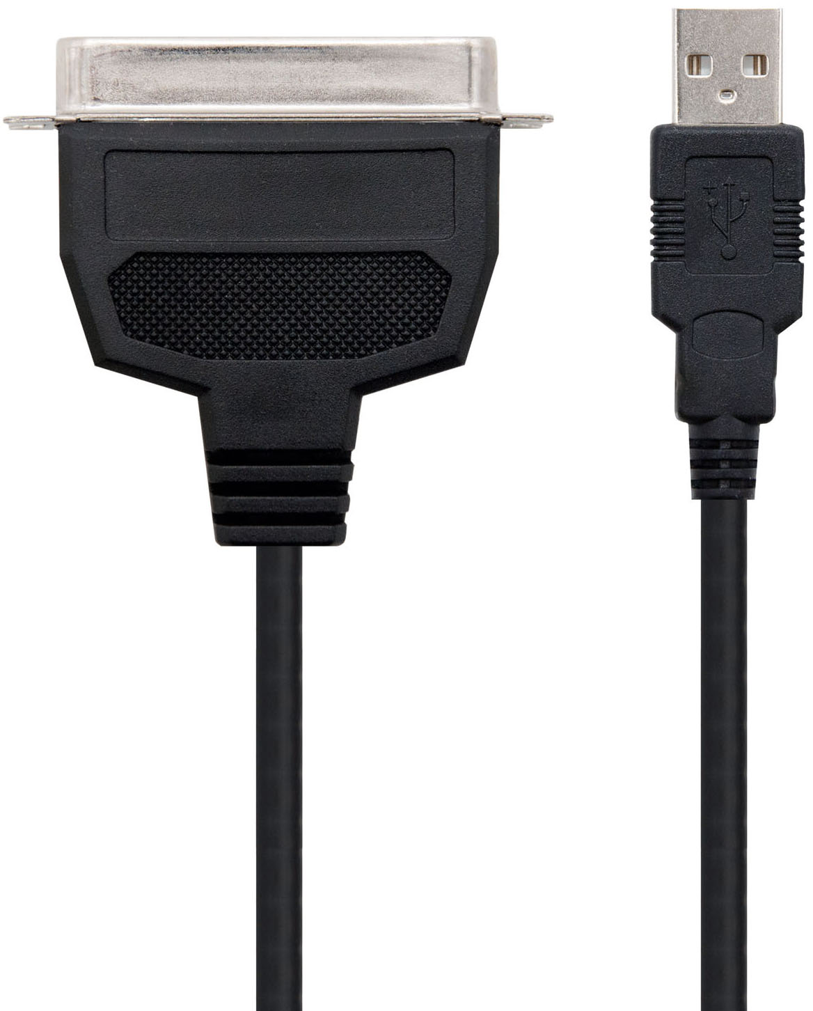 Nanocable - Cabo Conversor Nanocable USB Impressora Paralela A/M CN36(IEEE1284)/M 1.5 M Preto
