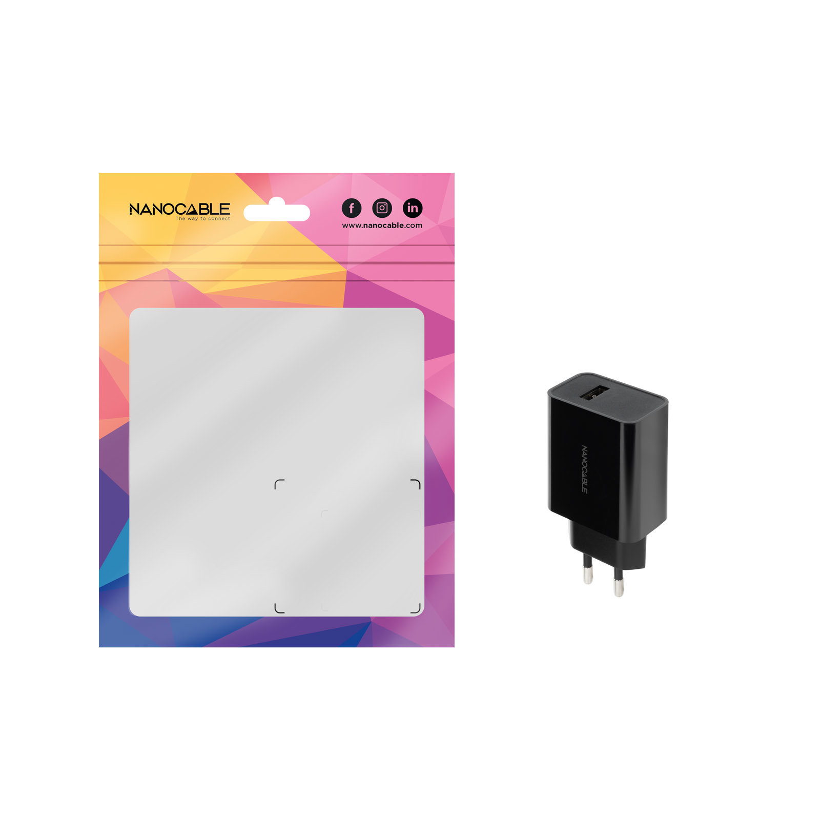 Nanocable - Carregador Nanocable 5V/2.1A