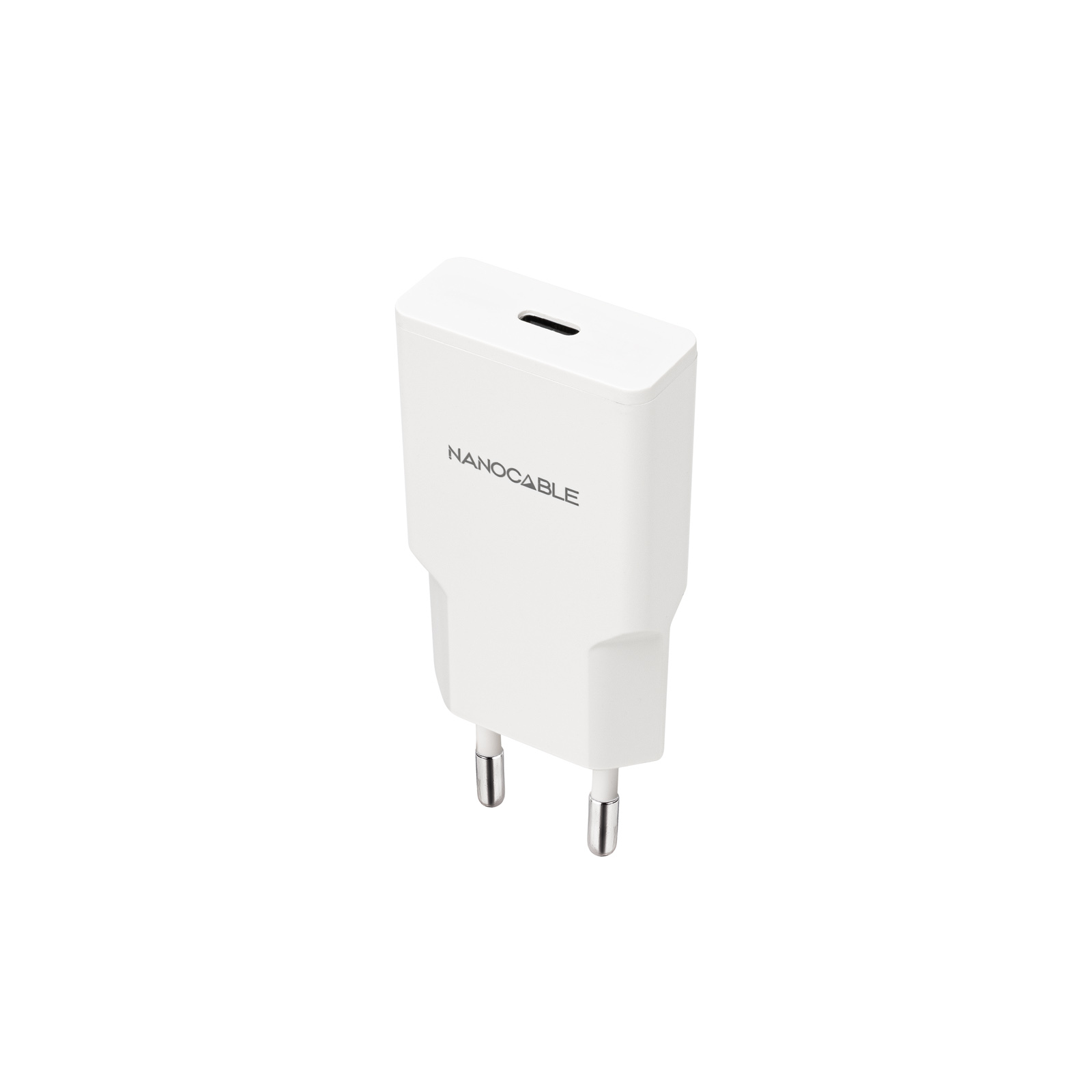 Nanocable - Carregador Nanocable USB-C/PD 20W, Branco