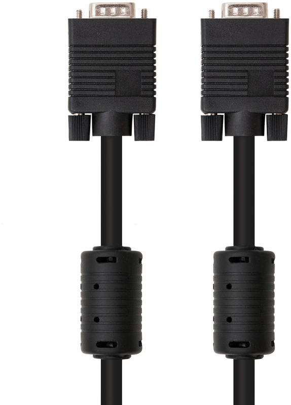 Nanocable - Cabo SVGA Com Ferrite Nanocable VGA M/M 10 M