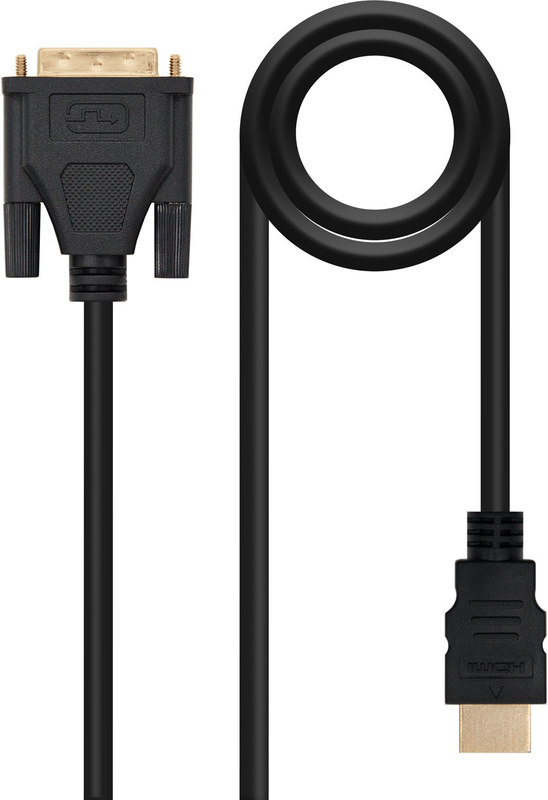 Nanocable - Cabo DVI a HDMI Nanocable DVI18/1/M-HDMI A/M 3 M