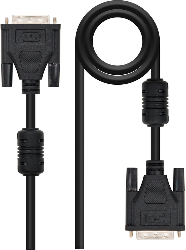 Nanocable - Cabo DVI Dual Link Nanocable 24/1, M-M 1.8 M