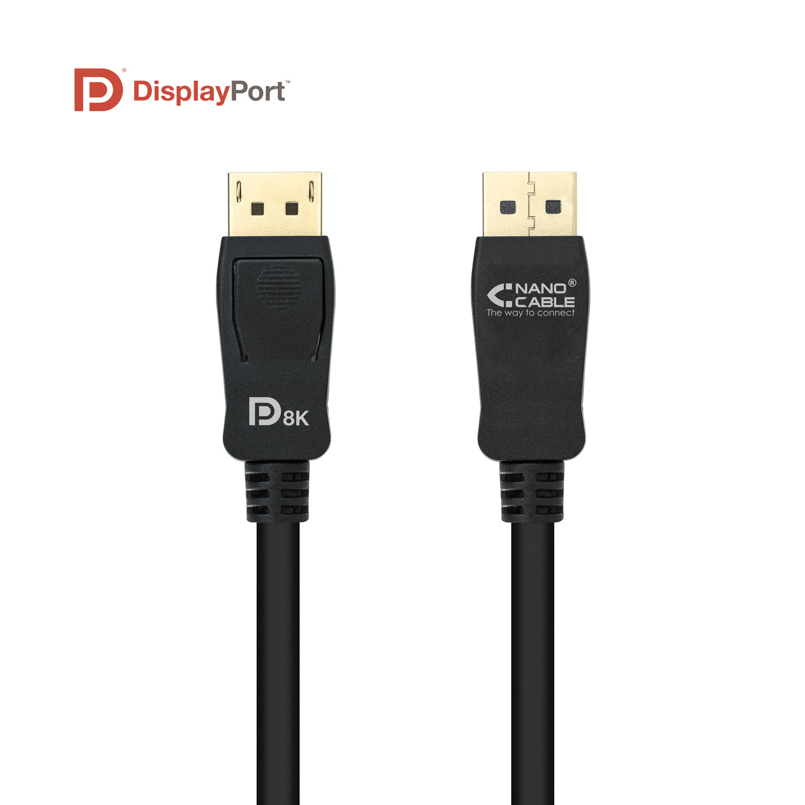 Nanocable - Cabo DisplayPort 1.4 Nanocable DP M/M 1.5 M Certificado VESA