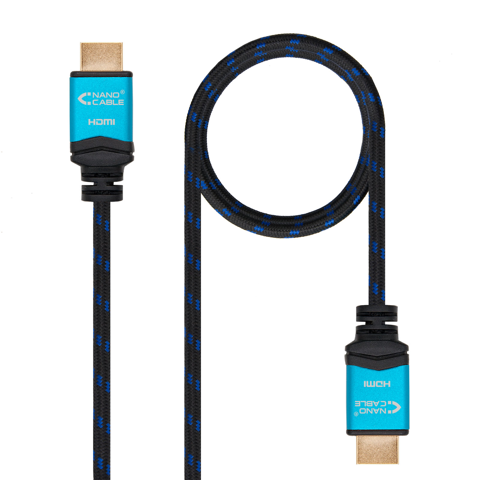 Picture of Picture of Cabo HDMI V2.0 4K@60Hz 18Gbps Nanocable A M/M 0.5 M Premium Preto