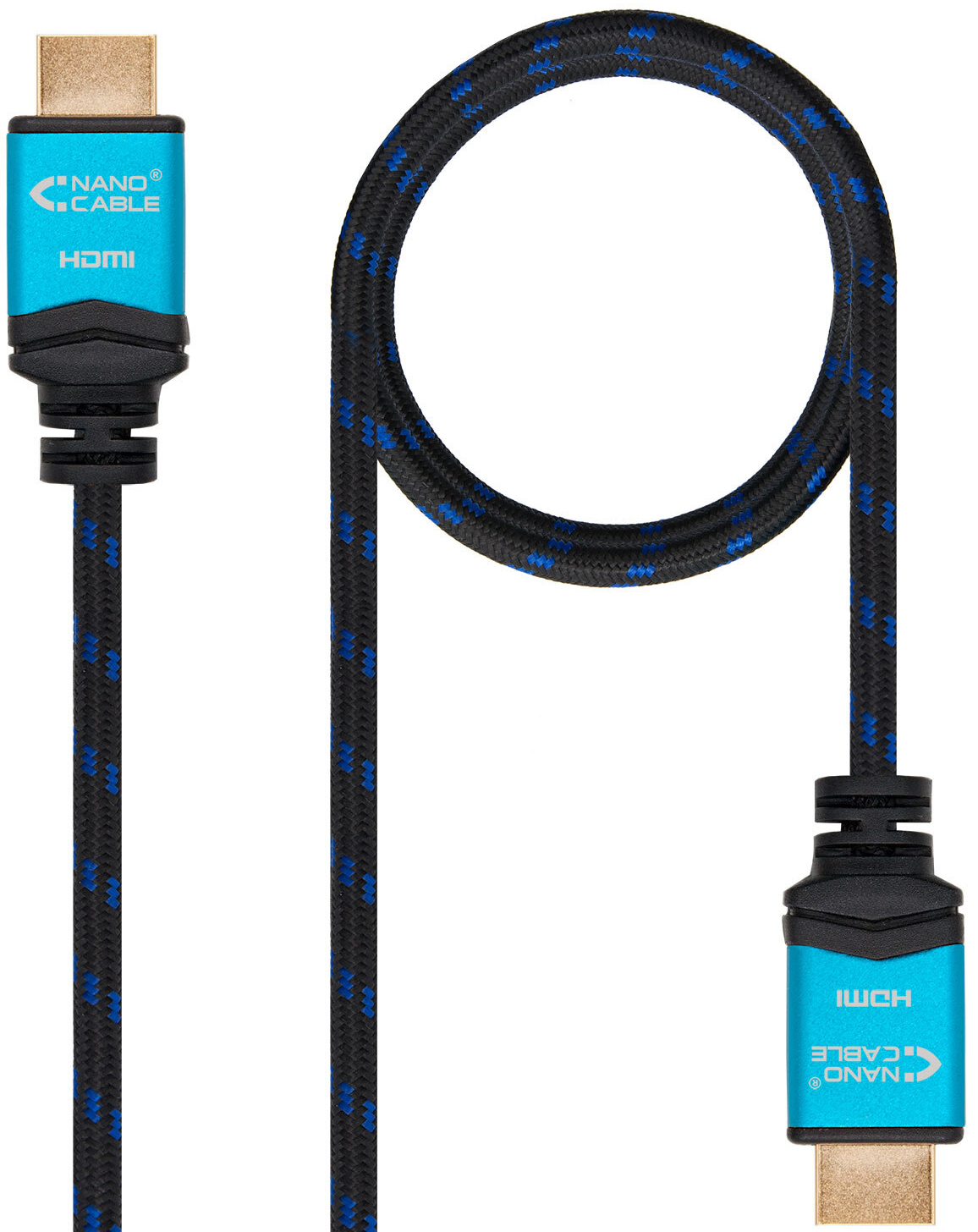 Nanocable - Cabo HDMI V2.0 4K@60Hz 18Gbps Nanocable A M/M 7 M Premium Preto