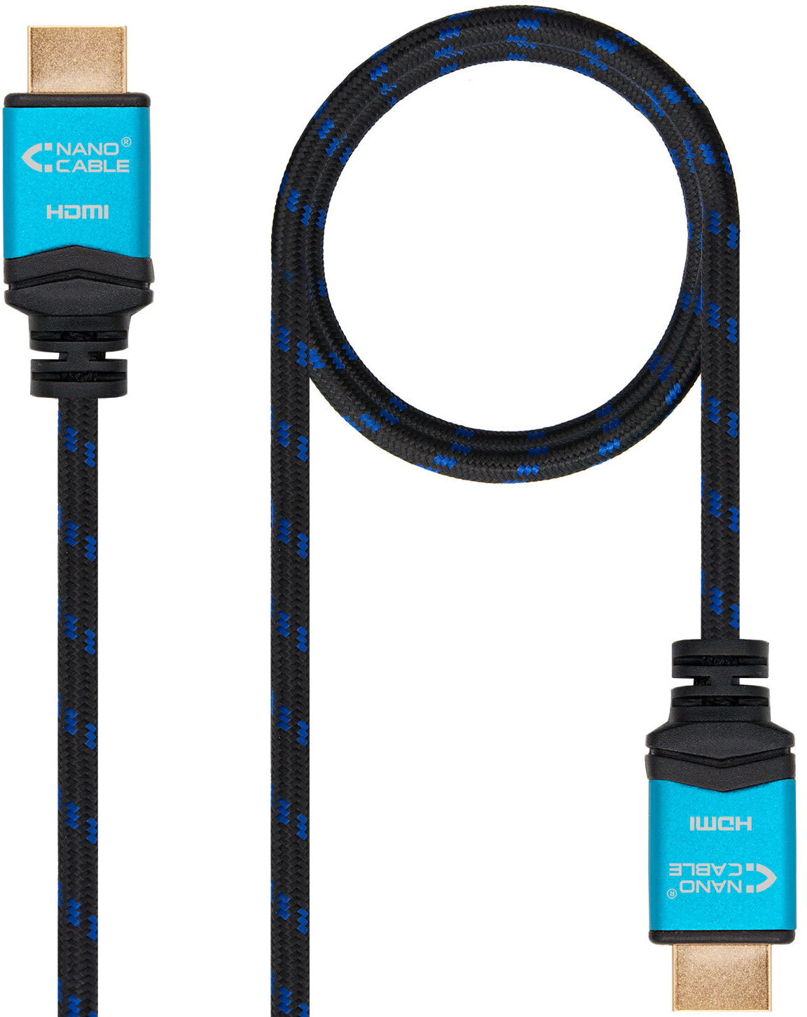 Nanocable - Cabo HDMI V2.0 4K@60Hz 18Gbps Nanocable A M/M 10 M Premium Preto