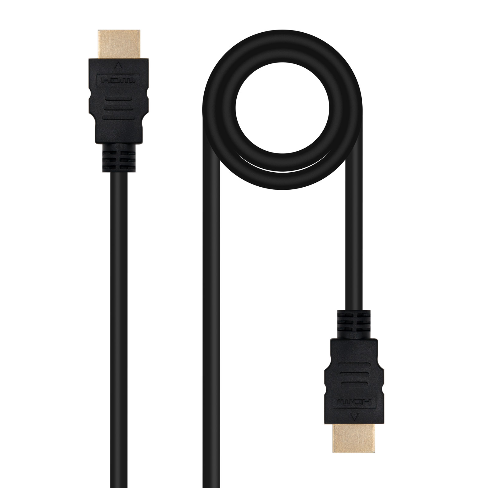 Picture of Picture of Cabo HDMI V2.0 4K@60Hz 18Gbps Nanocable A M/M 1 M Preto