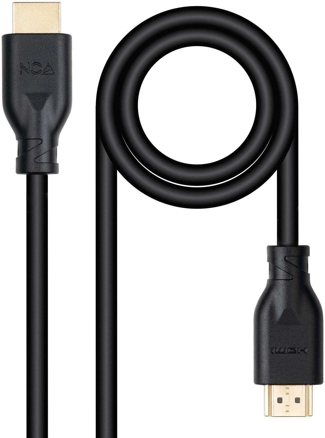 Picture of Picture of Cabo HDMI V2.0 4K@60Hz 18Gbps Nanocable A M/M CCS 0.5 M Preto