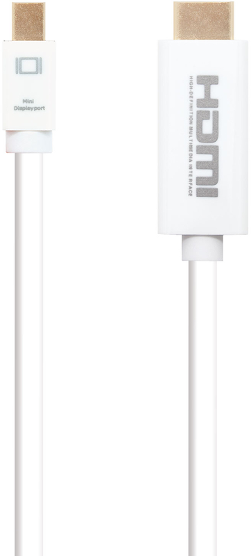 Nanocable - Cabo Conversor Nanocable Mini DisplayPort/M > HDMI/M 5 M Branco