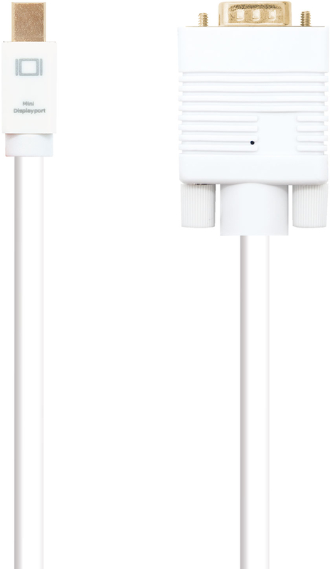 Nanocable - Cabo Conversor Nanocable Mini DisplayPort/M > VGA/M 5 M Branco