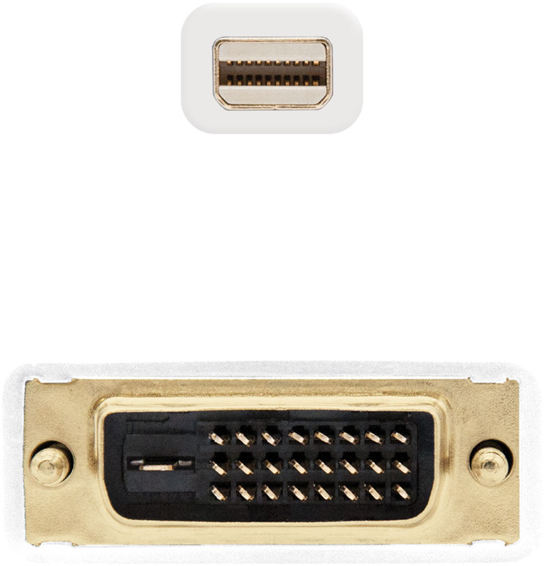 Nanocable - Cabo Conversor Nanocable Mini DisplayPort/M > DVI/M 2 M Branco