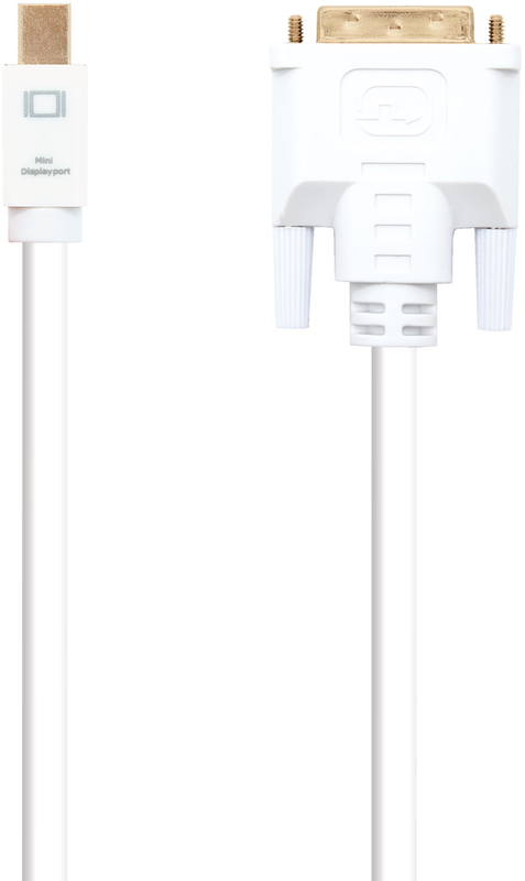 Nanocable - Cabo Conversor Nanocable Mini DisplayPort/M > DVI/M 2 M Branco