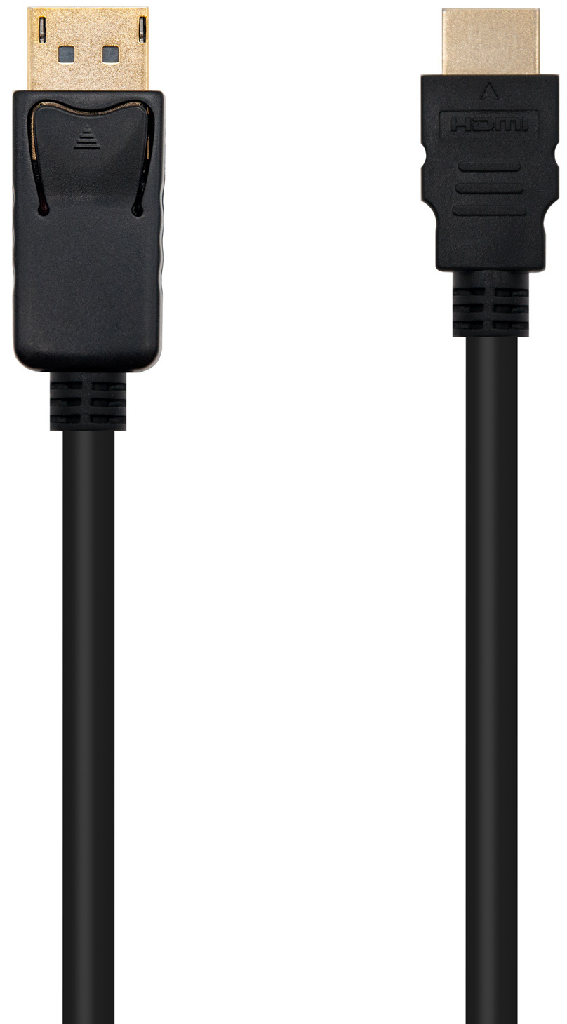 Nanocable - Cabo Conversor Nanocable DisplayPort/M > HDMI/M 1 M Preto