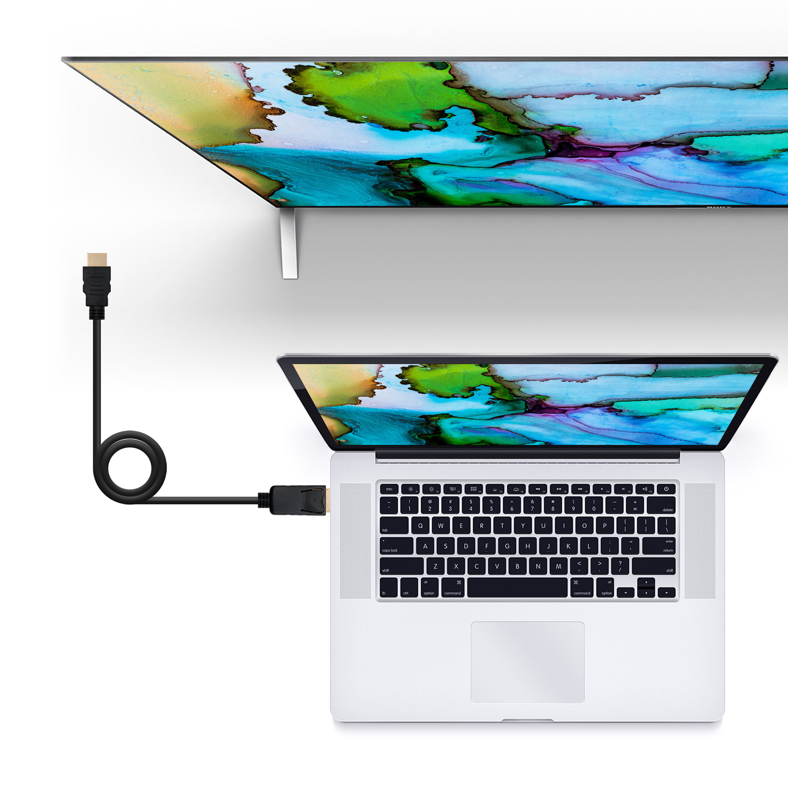 Nanocable - Cabo Conversor Nanocable DP > HDMI