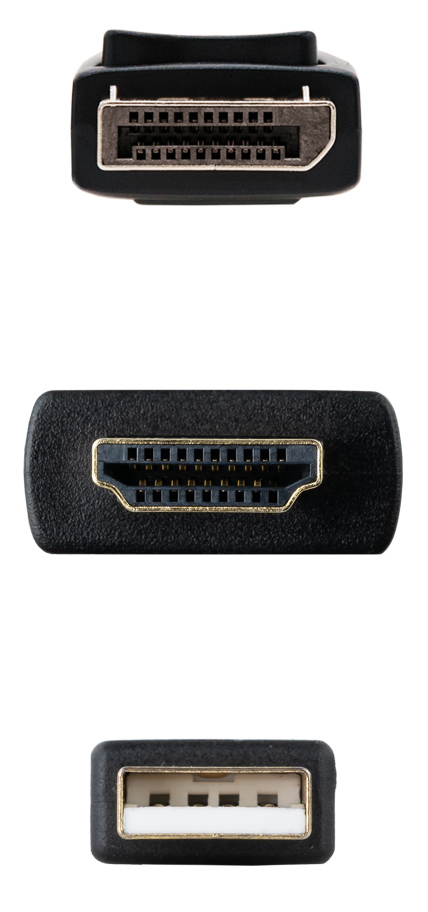 Nanocable - Cabo Conversor Nanocable HDMI 2.0 > DisplayPort V1.2 1.8 M Preto