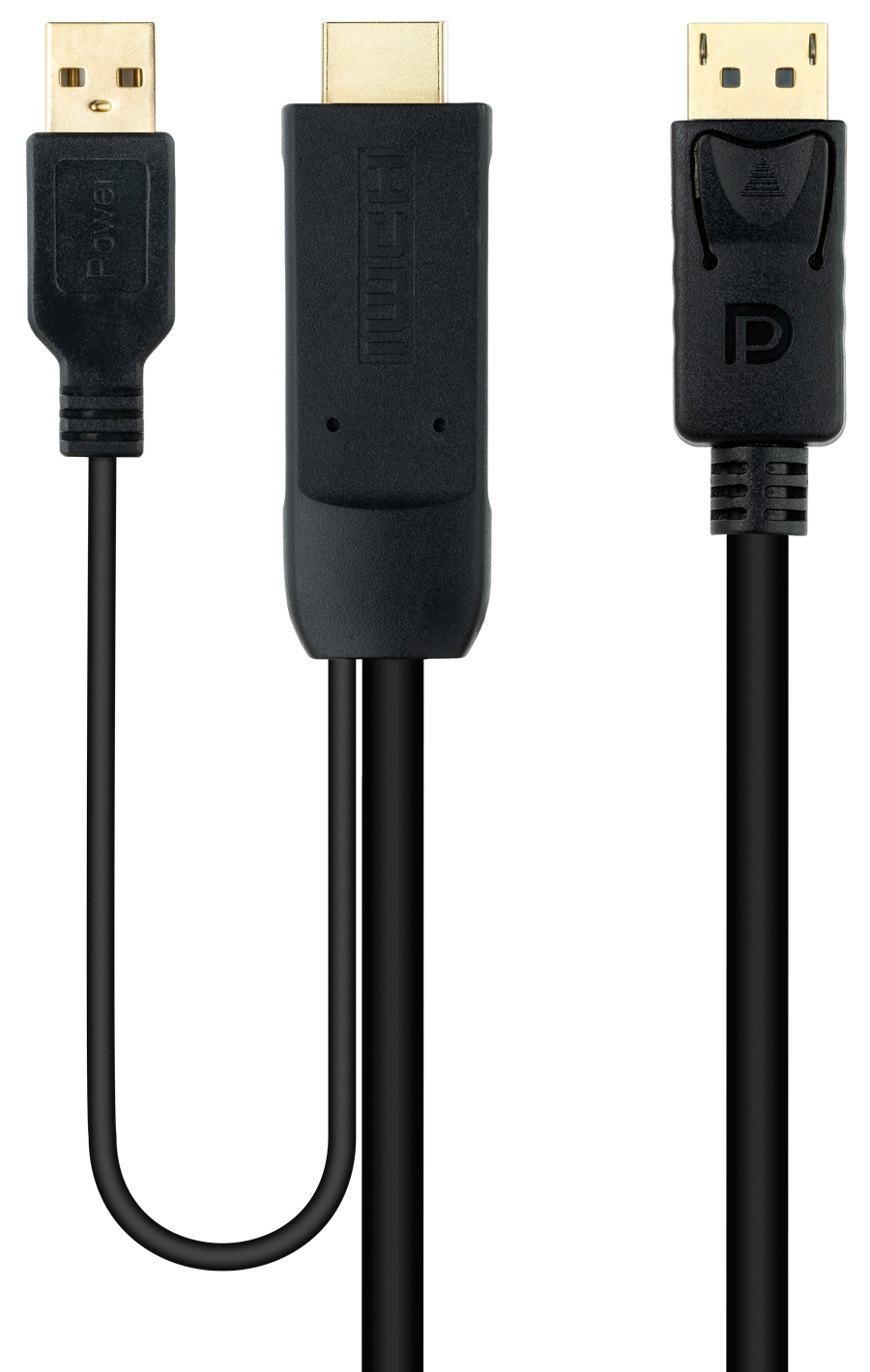 Nanocable - Cabo Conversor Nanocable HDMI 2.0 > DisplayPort V1.2 1.8 M Preto