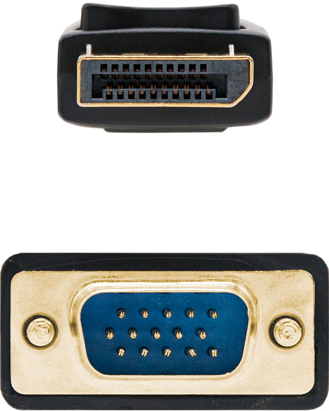 Nanocable - Cabo Conversor Nanocable DisplayPort/M > VGA/M 5 M Preto
