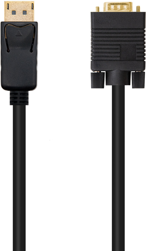 Nanocable - Cabo Conversor Nanocable DisplayPort/M > VGA/M 5 M Preto