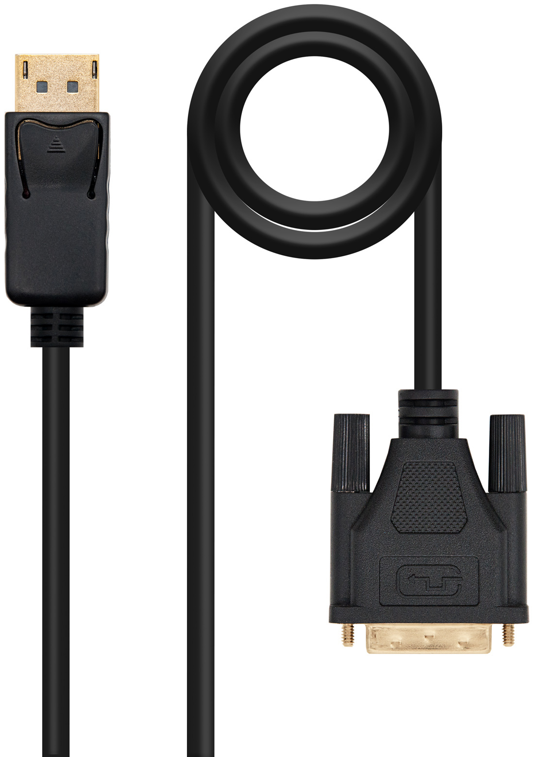 Nanocable - Cabo Conversor Nanocable DisplayPort/M > DVI/M 1 M Preto