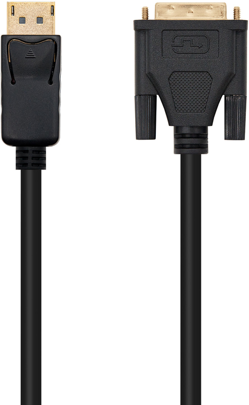 Nanocable - Cabo Conversor Nanocable DisplayPort/M > DVI/M 2 M Preto