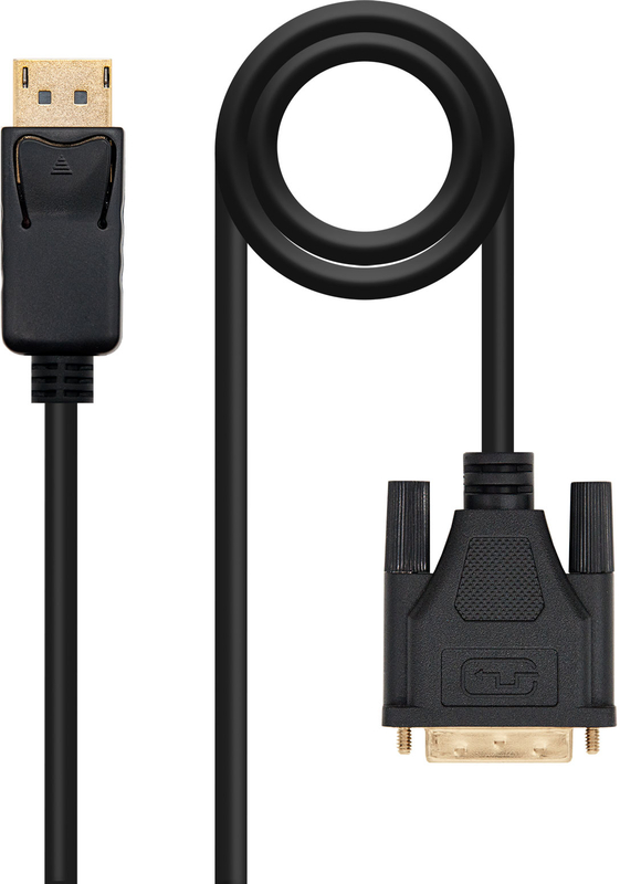 Nanocable - Cabo Conversor Nanocable DisplayPort/M > DVI/M 3 M Preto