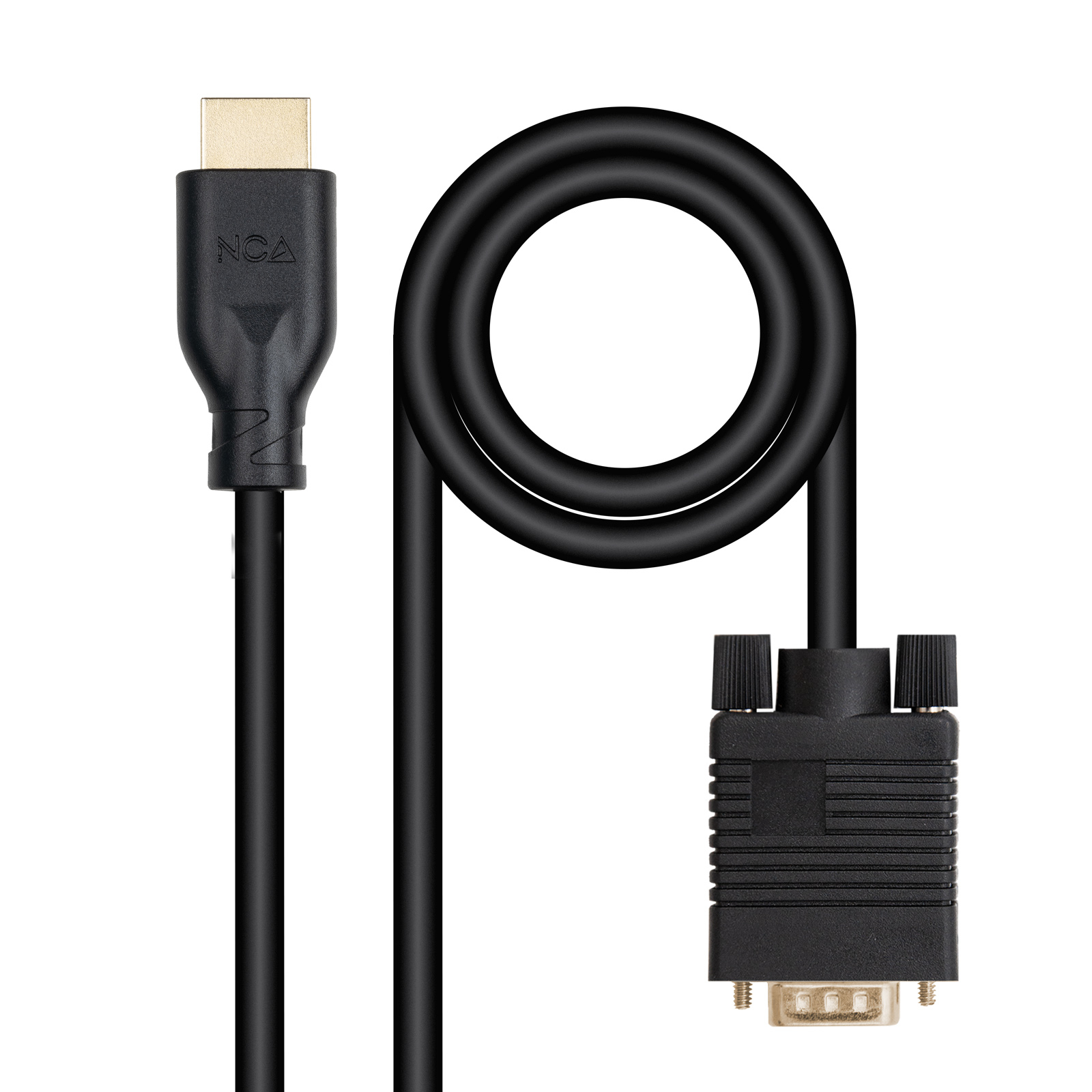 Nanocable - Cabo Conversor Nanocable VGA/M a HDMI/M, Preto, 1,8M