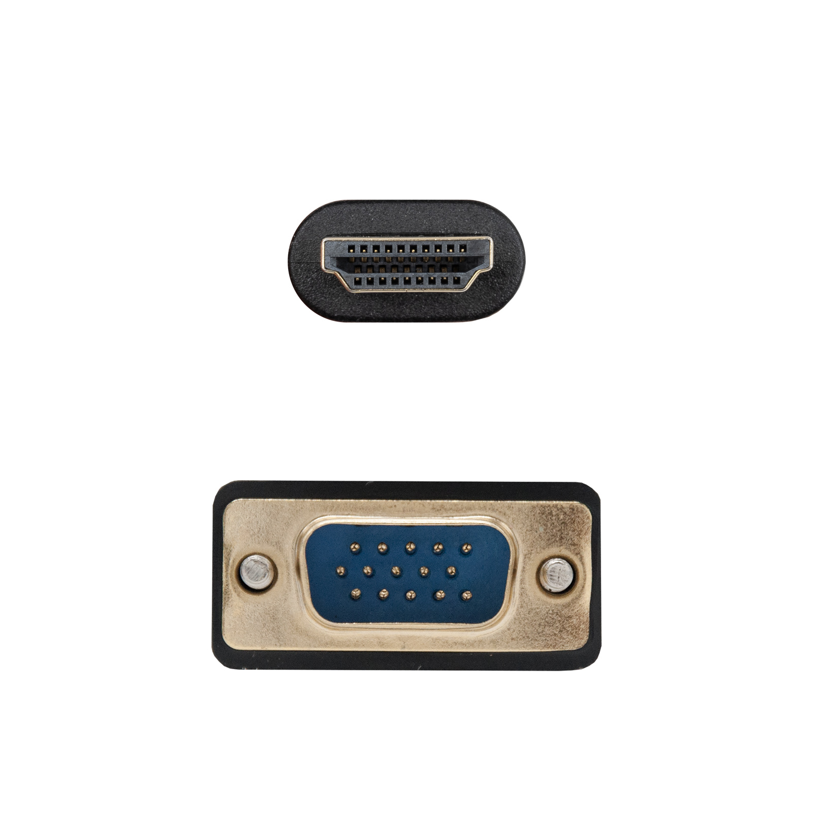 Nanocable - Cabo Conversor Nanocable VGA/M a HDMI/M, Preto, 1,8M