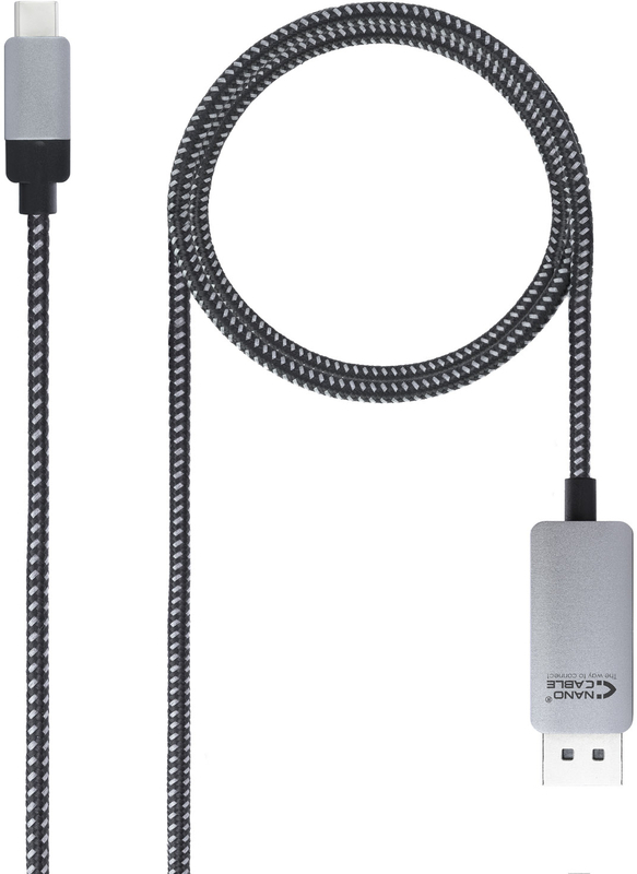 Nanocable - Cabo Conversor Nanocable USB-C/M > DisplayPort/M 1.8 M Preto