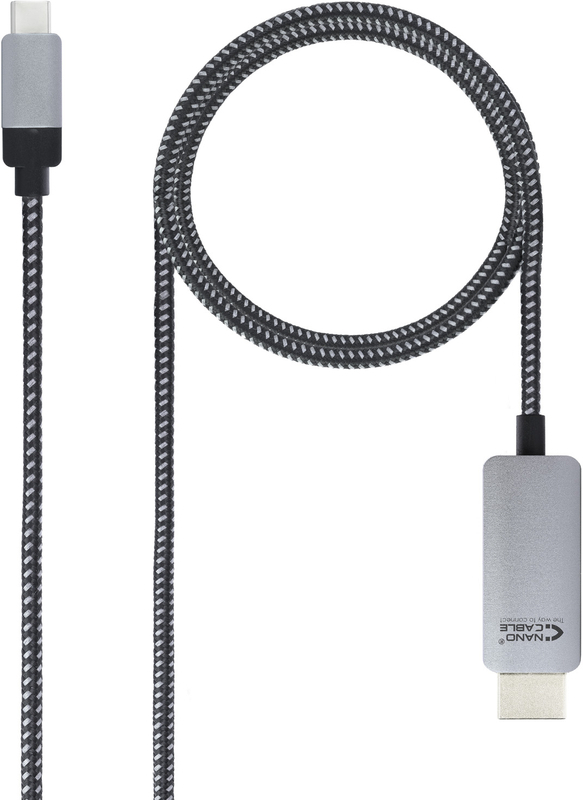 Nanocable - Cabo Conversor Nanocable USB-C/M > HDMI/M 3 M Preto