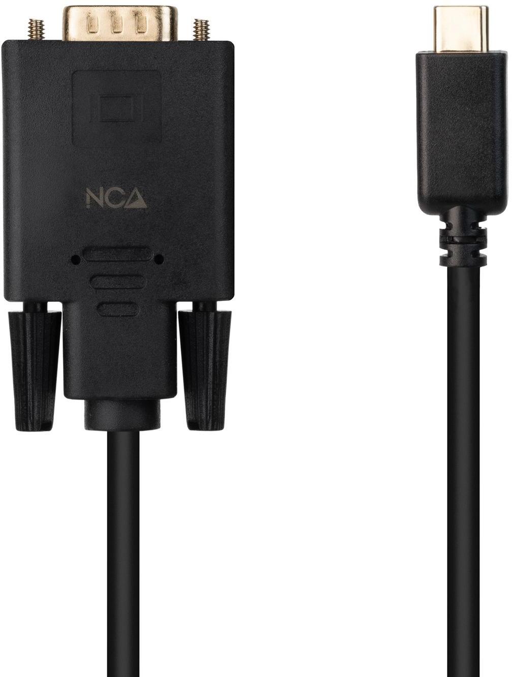 Nanocable - Cabo Conversor Nanocable USB-C > VGA 1.8 M Preto