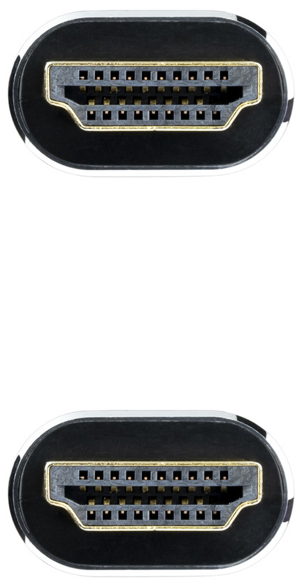 Nanocable - Cabo HDMI V2.1 8K Nanocable IRIS A M/M 0.5 M Preto