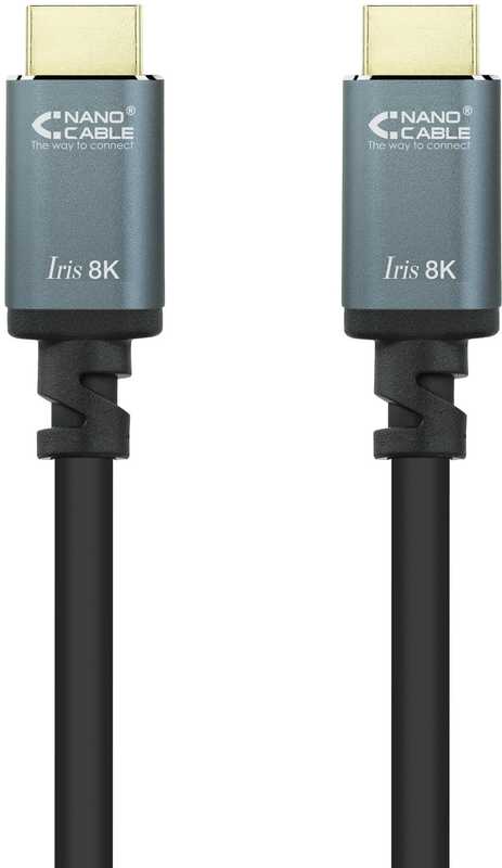Nanocable - Cabo HDMI V2.1 8K Nanocable IRIS A M/M 3 M Preto