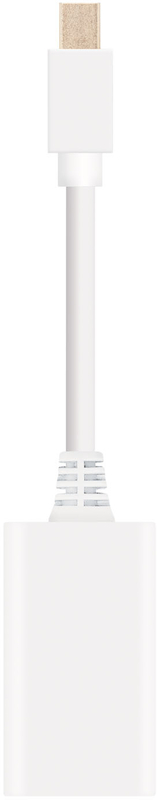 Nanocable - Adaptador Nanocable Mini DisplayPort M > HDMI F 15 CM Branco