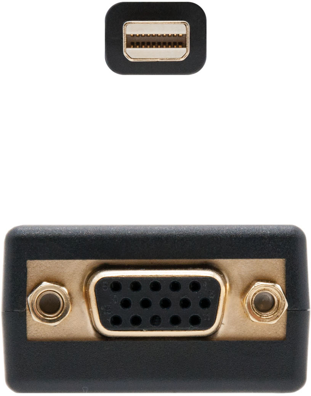 Nanocable - Adaptador Nanocable Mini DisplayPort M > VGA F 15 CM Preto