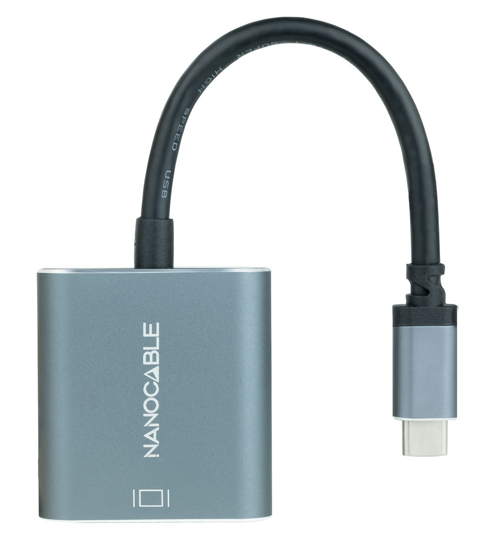 Picture of Picture of Adaptador Nanocable USB-C > DVI-D 15 CM Cinzento