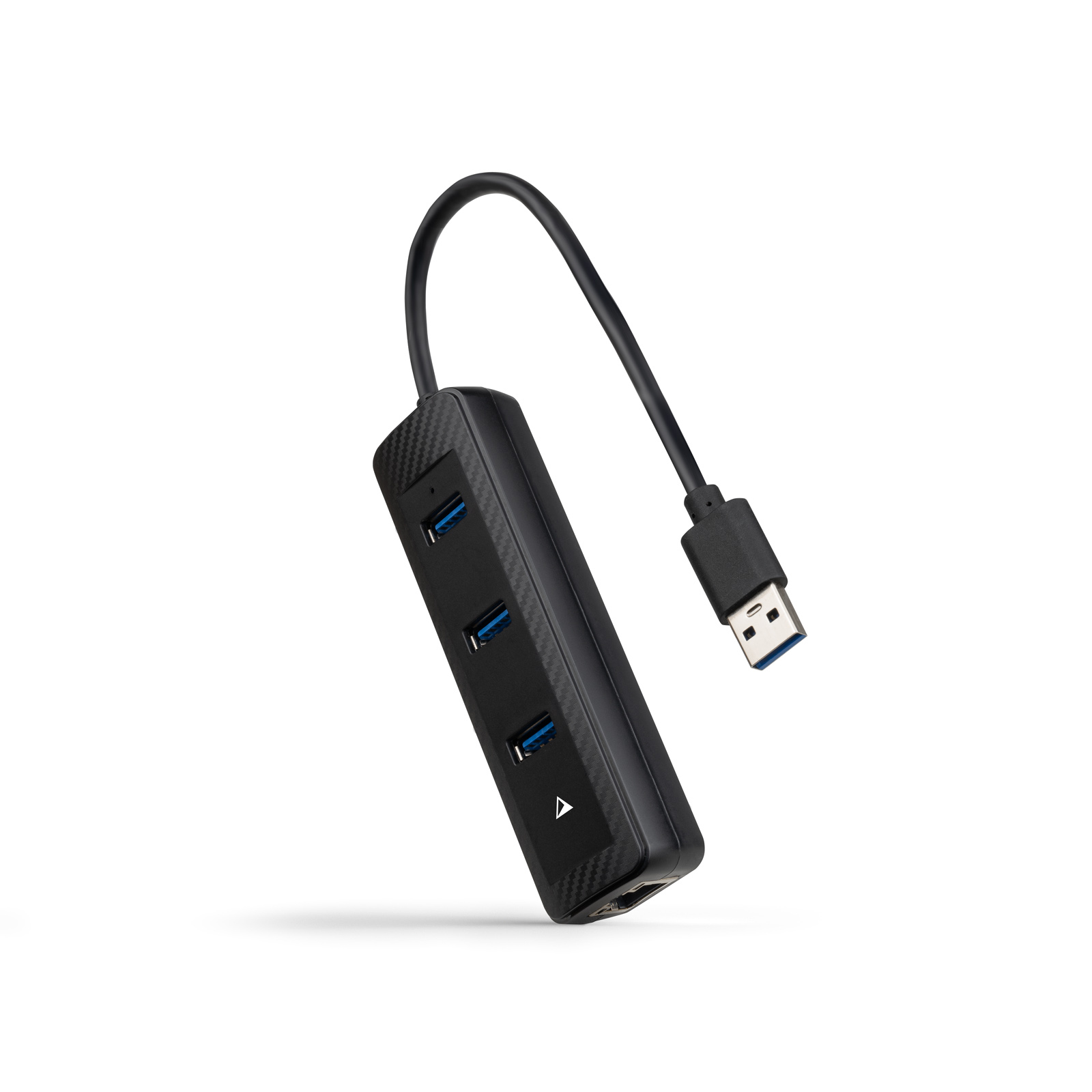 Nanocable - Hub Conversor USB3.0 A Ethernet 3xUSB3.0 USB-A/M-RJ45/