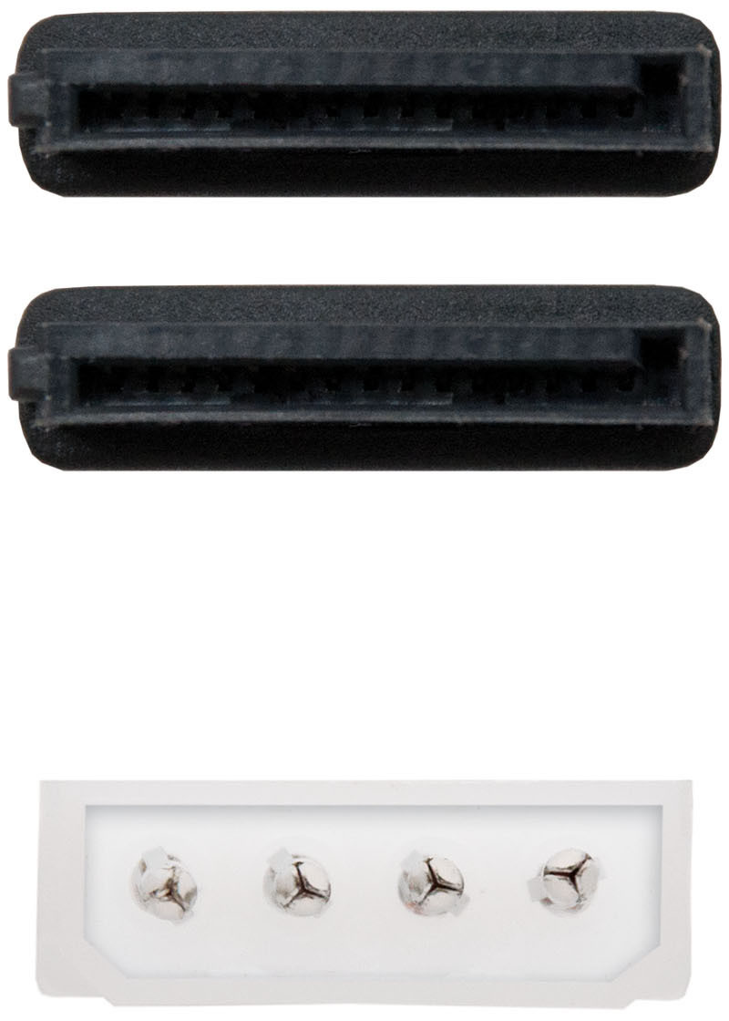 Nanocable - Cabo de Alimentação SATA Nanocable 5.25" (Molex 4Pinos) M 2x SATA F 20 CM
