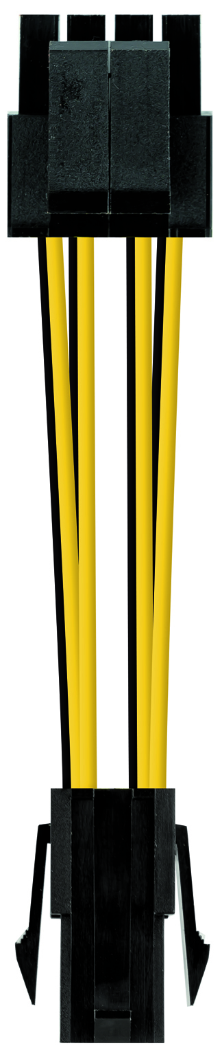 Nanocable - Cabo de Alimentação Nanocable 4PIN/F 4/4PIN/M 15CM