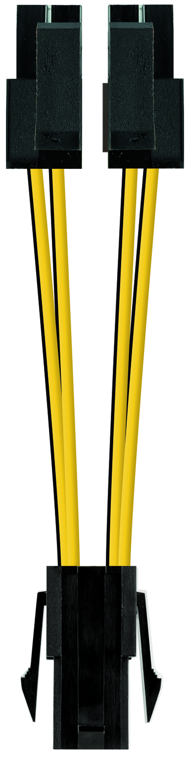 Nanocable - Cabo de Alimentação Nanocable 4PIN/F 4/4PIN/M 15CM