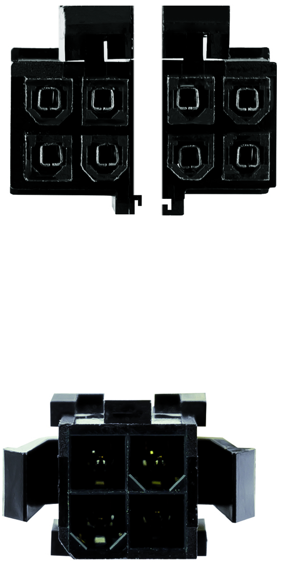 Nanocable - Cabo de Alimentação Nanocable 4PIN/F 4/4PIN/M 15CM