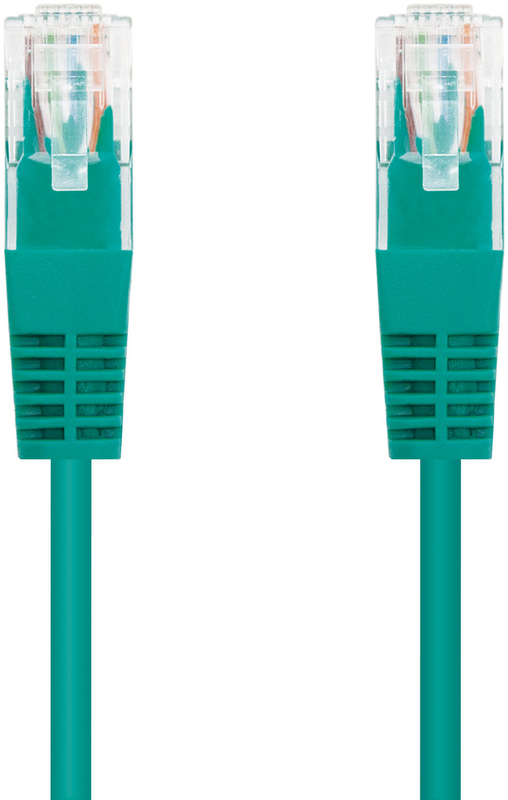 Nanocable - Cabo de Rede Nanocable RJ45 UTP CAT.5E AWG24 0.5 M Verde