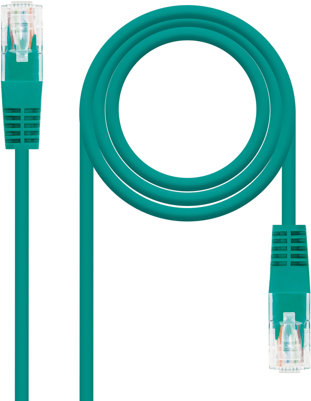 Picture of Picture of Cabo de Rede Nanocable RJ45 UTP CAT.5E AWG24 0.5 M Verde