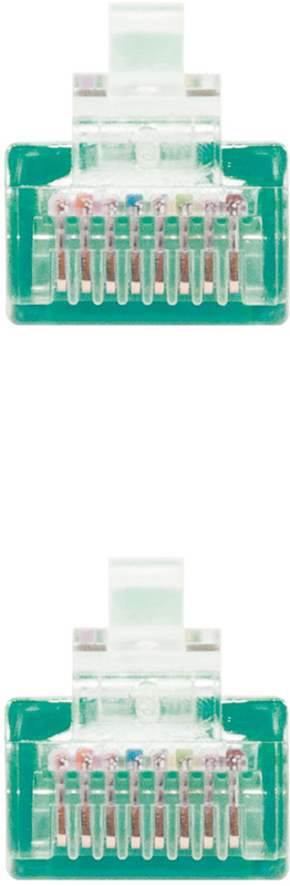 Nanocable - Cabo de Rede Nanocable RJ45 UTP CAT.5E AWG24 0.5 M Verde