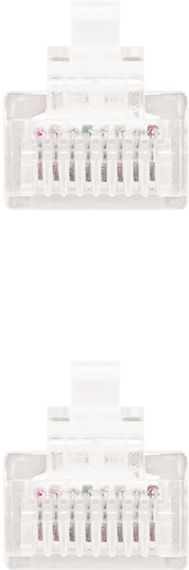 Nanocable - Cabo de Rede Nanocable RJ45 UTP CAT.5E AWG24 0.5 M Branco