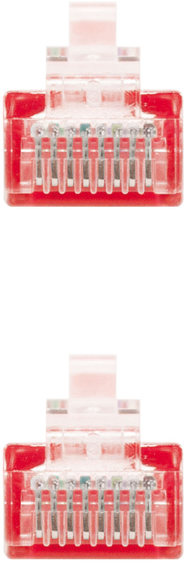 Nanocable - Cabo de Rede Nanocable RJ45 UTP CAT.5E AWG24 1 M Vermelho