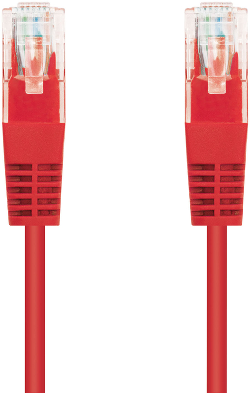 Nanocable - Cabo de Rede Nanocable RJ45 UTP CAT.5E AWG24 1 M Vermelho