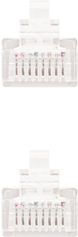 Nanocable - Cabo de Rede Nanocable RJ45 UTP CAT.5E AWG24 2 M Branco