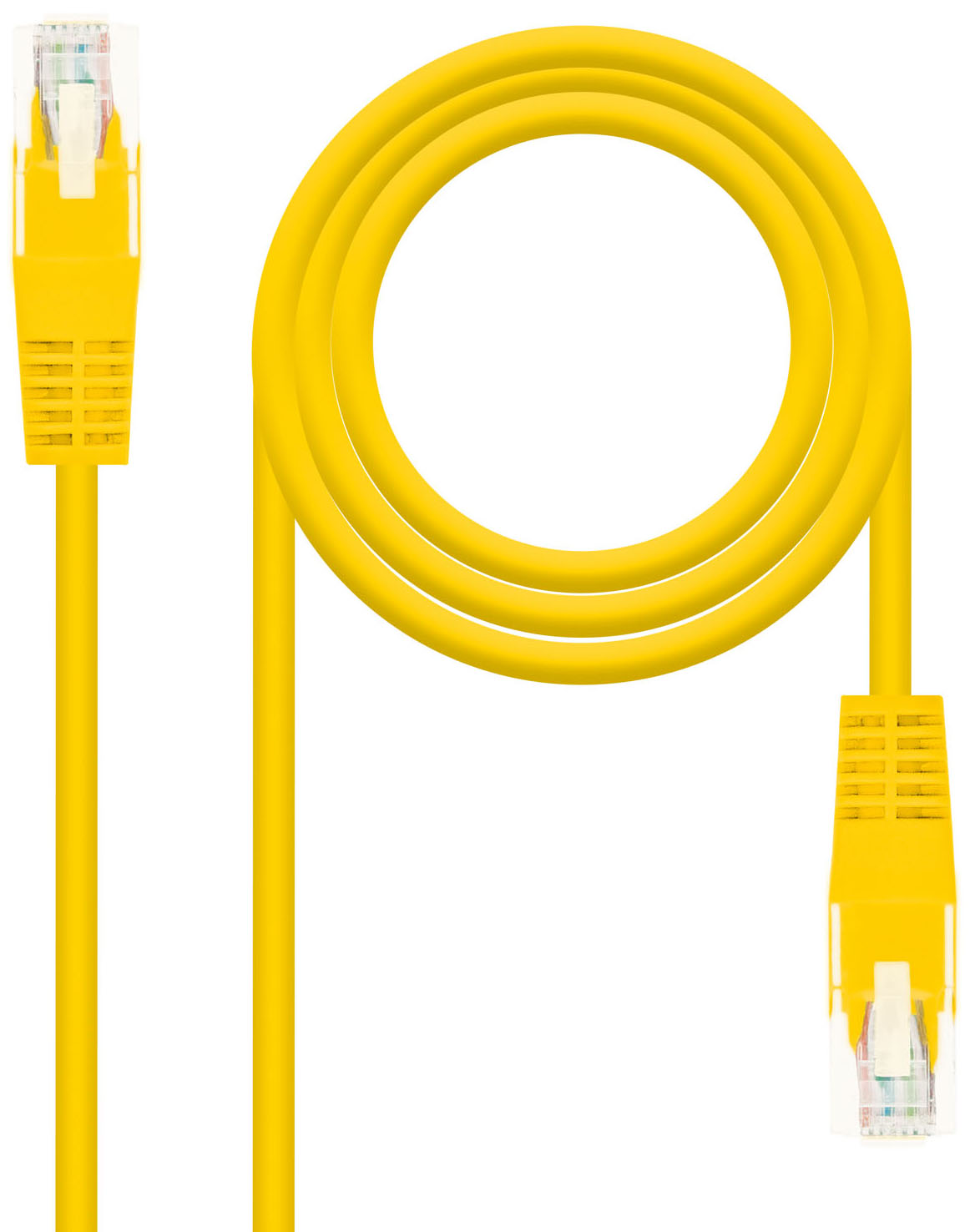 Nanocable - Cabo de Rede Nanocable RJ45 UTP CAT.5E AWG24 3 M Amarelo